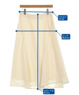 Theory（セオリー）ロング・マキシ丈スカート 白 サイズ:2(M位) レディース/2200628399045