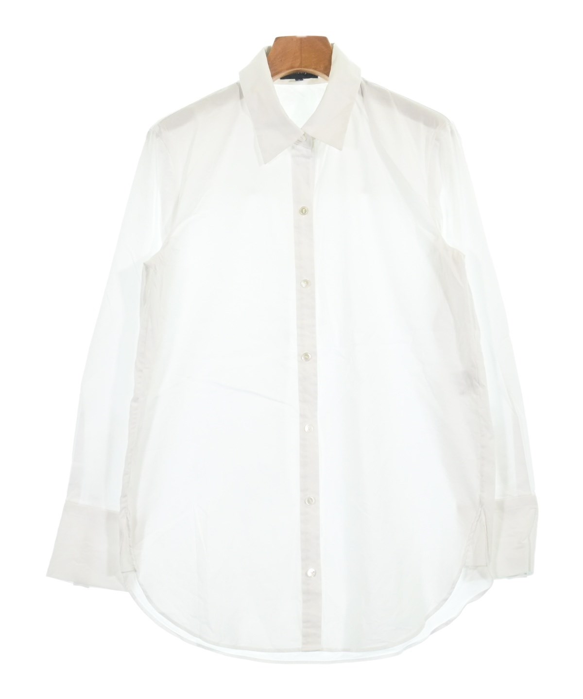 セオリー ホワイト 長袖シャツ Lサイズ Theory セオリー レディース