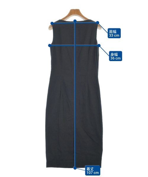 Theory（セオリー）ワンピース 黒 サイズ:4(L位) レディース/2200614714197