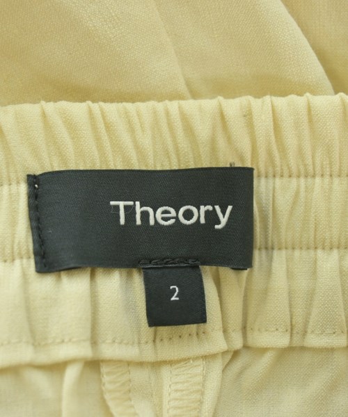 Theory（セオリー）スラックス 黄 サイズ:2(M位) レディース/2200630437346