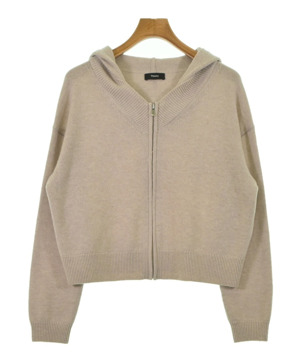 Theory（セオリー）カーディガン ベージュ サイズ:S レディース