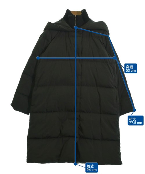 Theory（セオリー）ダウンコート 黒 サイズ:S レディース/2200614402018