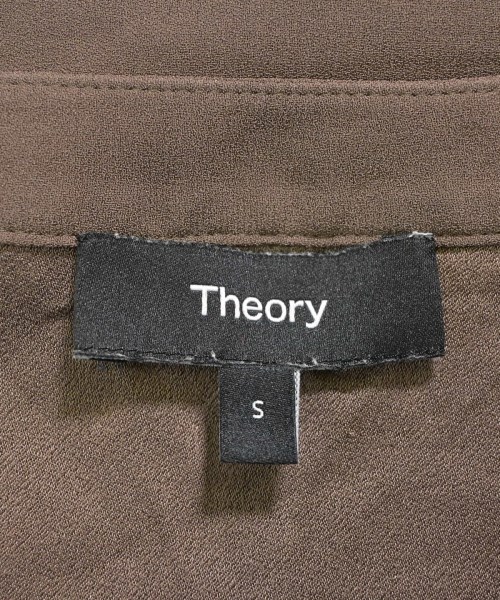 Theory（セオリー）ブラウス 茶 サイズ:S レディース/2200614402087
