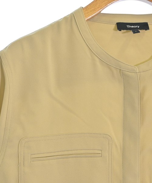 Theory（セオリー）カジュアルシャツ ベージュ サイズ:S レディース/2200615341125