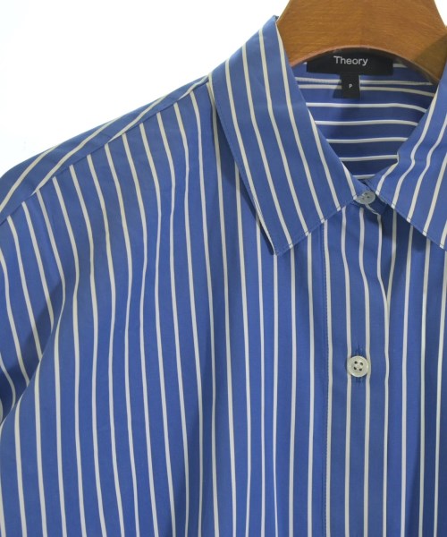 Theory（セオリー）カジュアルシャツ 青 サイズ:P(XS位) レディース/2200621899061