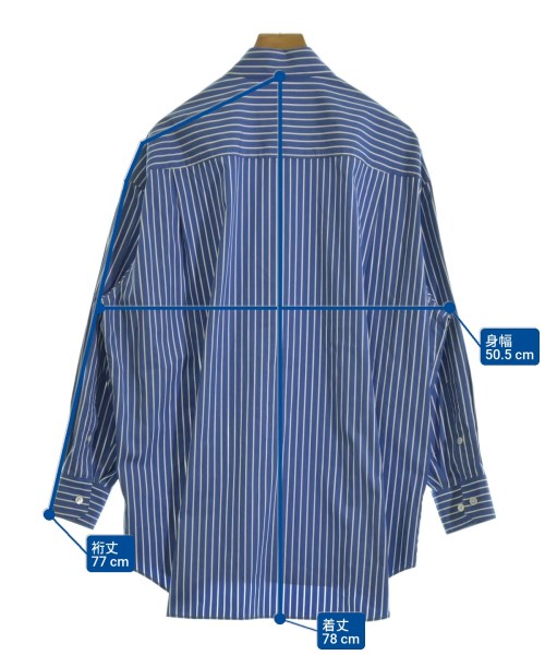 Theory（セオリー）カジュアルシャツ 青 サイズ:P(XS位) レディース/2200621899061