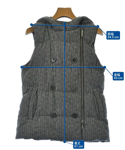 Theory（セオリー）ダウンジャケット/ダウンベスト グレー サイズ:S レディース/2200628962010