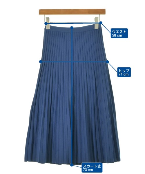 Theory（セオリー）ロング・マキシ丈スカート 青 サイズ:P(XS位) レディース/2200629376168