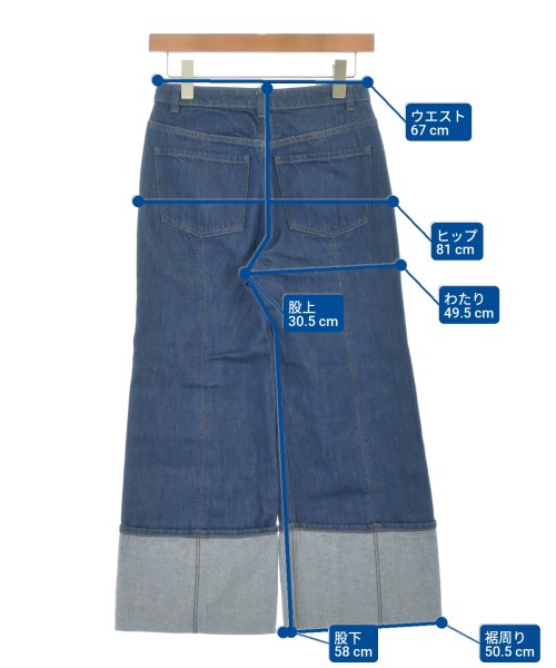 Theory（セオリー）デニムパンツ 紺 サイズ:24(S位) レディース/2200627231094