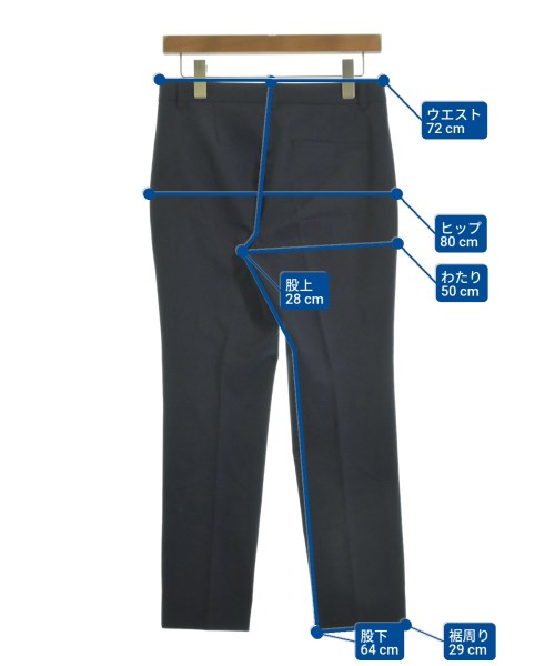 Theory（セオリー）スラックス 紺 サイズ:0(S位) レディース/2200617187103