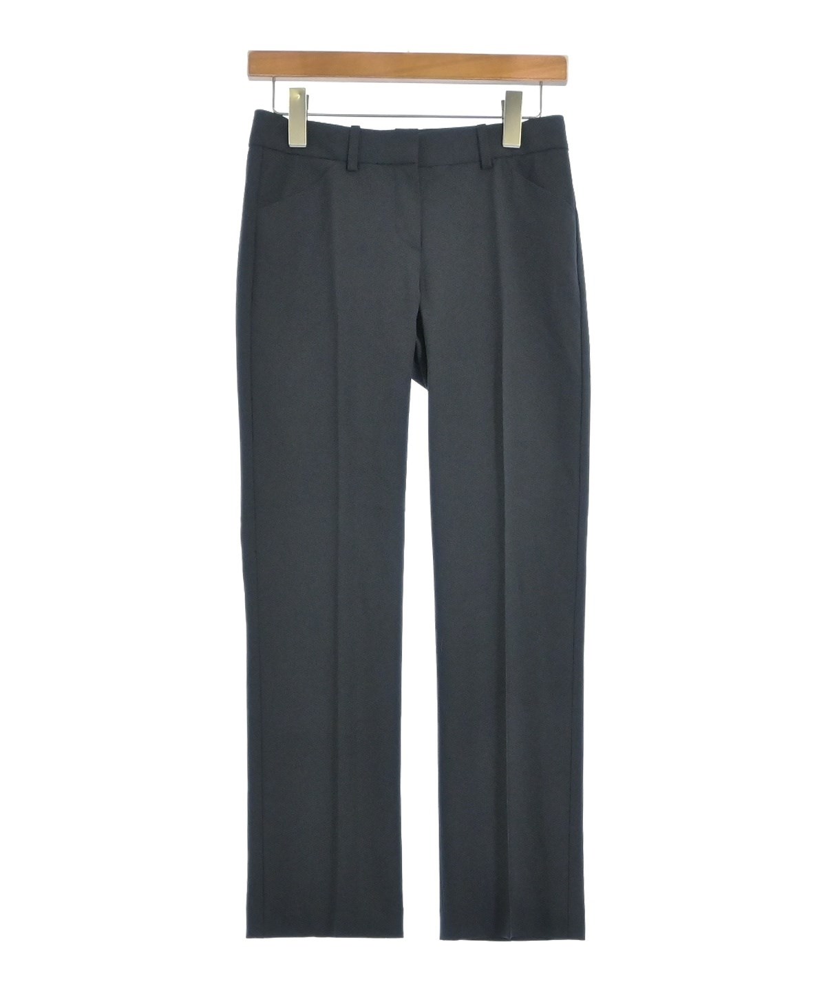 未使用✨タグ付 Theory セオリー ストレッチスラックス 日本製 Theory（セオリー）スラックス 黒 サイズ:00(XS位) レディース