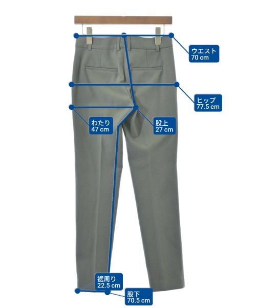 Theory（セオリー）スラックス カーキ サイズ:00(XS位) レディース/2200618691111
