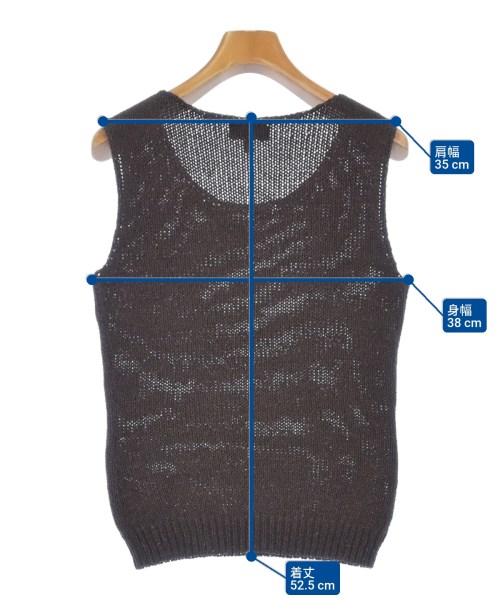 Theory（セオリー）ベスト 茶 サイズ:S レディース/2200633360054