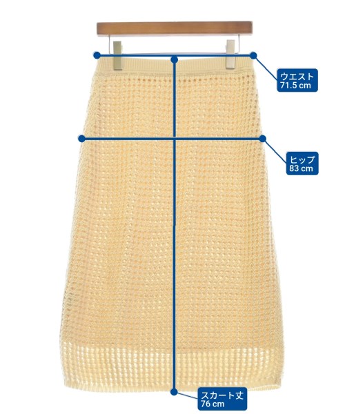 Theory（セオリー）ロング・マキシ丈スカート 白 サイズ:M レディース/2200633360092