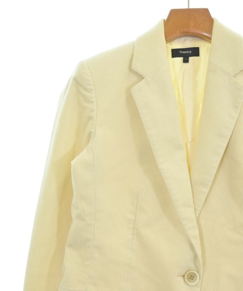 Theory（セオリー）テーラードジャケット 白 サイズ:2(M位) レディース/2200633360153