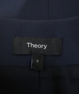 Theory（セオリー）ノーカラージャケット 紺 サイズ:2(M位) レディース/2200633515027