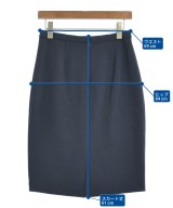 Theory（セオリー）ひざ丈スカート 紺 サイズ:2(M位) レディース/2200633515034