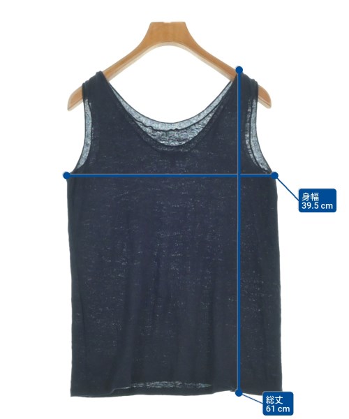 Theory（セオリー）ベスト/ノースリーブ 紺 サイズ:S レディース/2200629867031