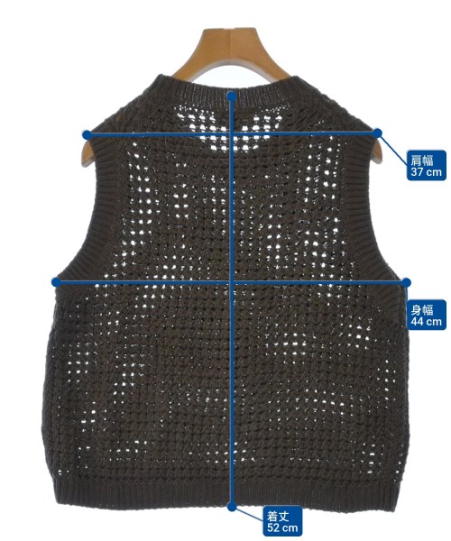 Theory（セオリー）ベスト 茶 サイズ:S レディース/2200633780050