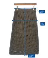 Theory（セオリー）ロング・マキシ丈スカート 茶 サイズ:P(XS位) レディース/2200633780067