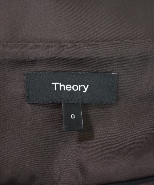 Theory（セオリー）ワンピース 茶 サイズ:0(S位) レディース/2200610634055