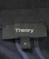 Theory（セオリー）ノーカラージャケット 紺 サイズ:0(S位) レディース/2200611364036