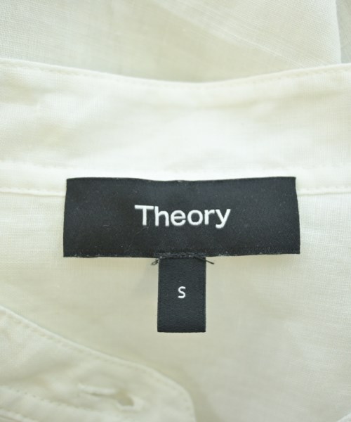 Theory（セオリー）カジュアルシャツ 白 サイズ:S レディース/2200611618023