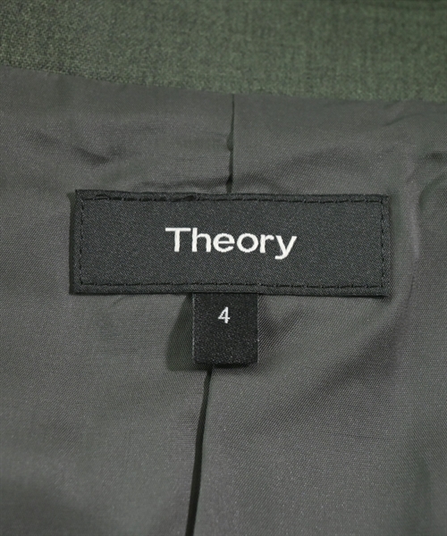 Theory（セオリー）カジュアルジャケット カーキ サイズ:4(L位) レディース/2200612734067