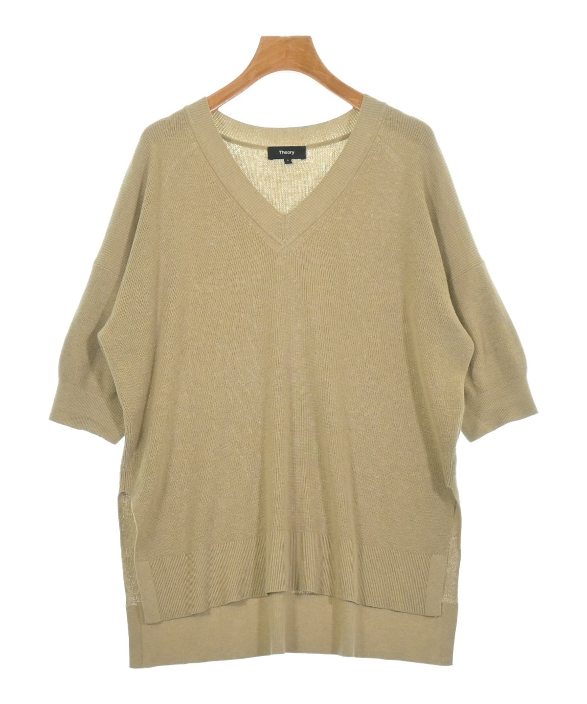 Theory（セオリー）ニット・セーター ベージュ サイズ:S レディース