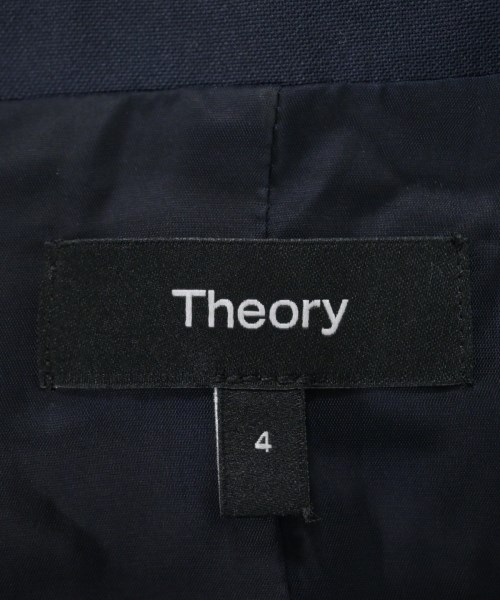 Theory（セオリー）テーラードジャケット 紺 サイズ:4(L位) レディース/2200613710015