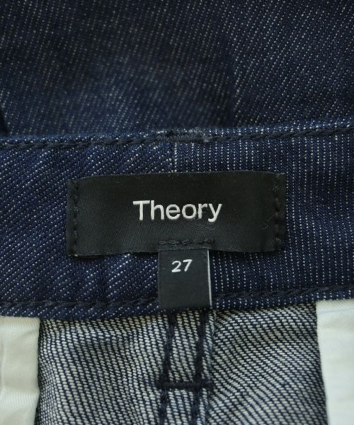 Theory（セオリー）デニムパンツ 紺 サイズ:27(L位) レディース/2200613710091