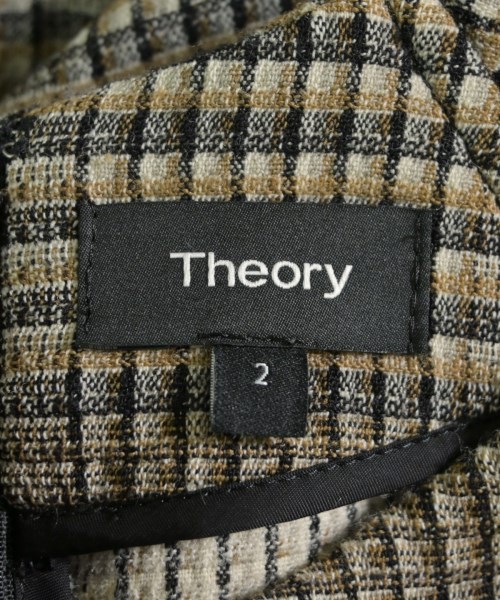 Theory（セオリー）ワンピース 茶 サイズ:2(M位) レディース/2200614683233