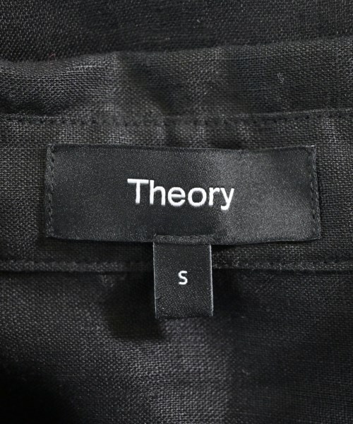 Theory（セオリー）カジュアルシャツ 黒 サイズ:S レディース/2200615089041