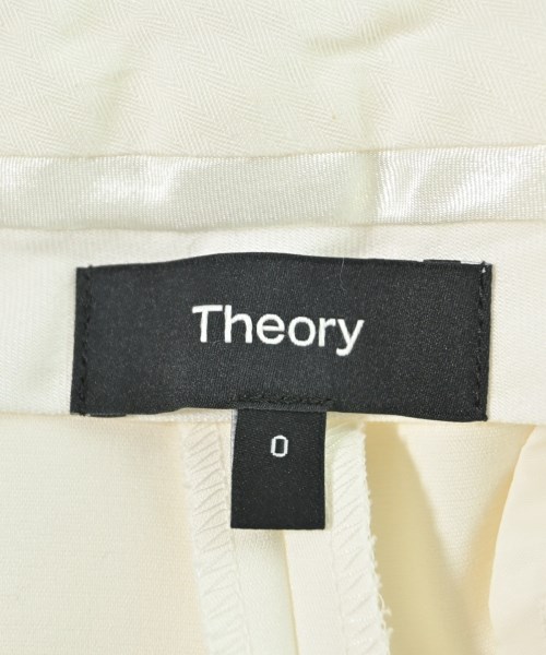 Theory（セオリー）スラックス 白 サイズ:0(S位) レディース/2200609962060
