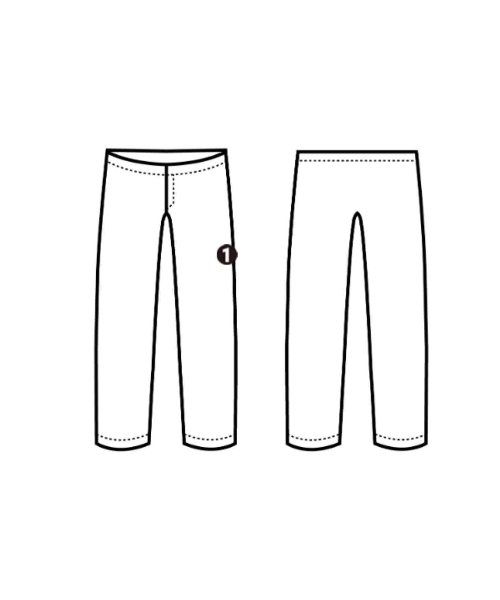 Theory（セオリー）スラックス 白 サイズ:0(S位) レディース/2200616566077