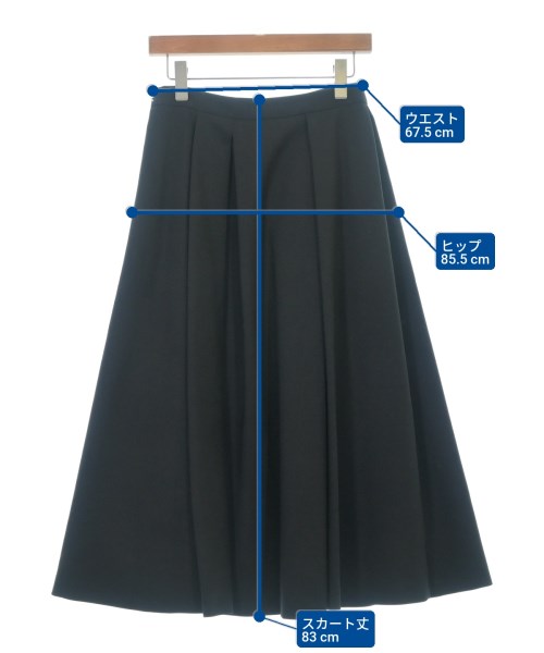 Theory（セオリー）ロング・マキシ丈スカート 黒 サイズ:4(L位) レディース/2200612524019