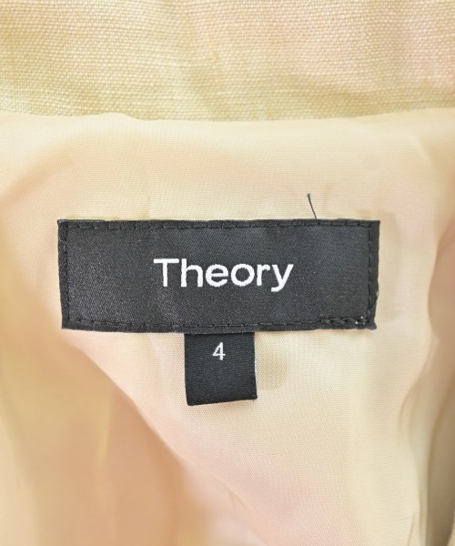 Theory（セオリー）カジュアルジャケット ベージュ サイズ:4(L位) レディース/2200611080011
