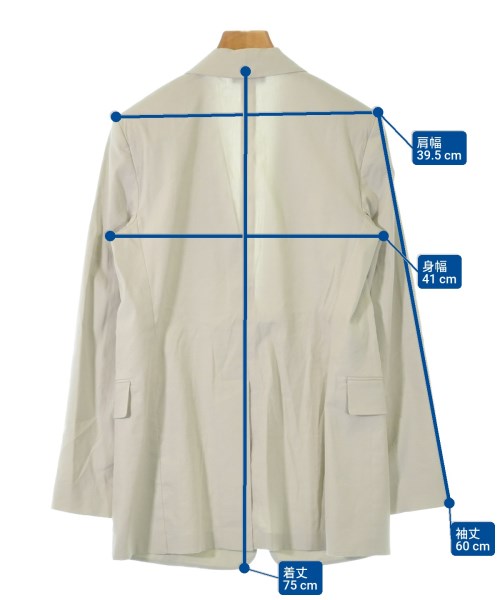 Theory（セオリー）カジュアルジャケット グレー サイズ:0(S位) レディース/2200611390035