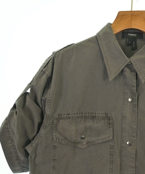 Theory（セオリー）カジュアルシャツ グレー サイズ:S レディース/2200619855031