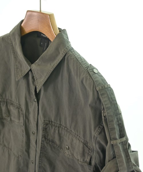 Theory（セオリー）カジュアルシャツ グレー サイズ:S レディース/2200619855031