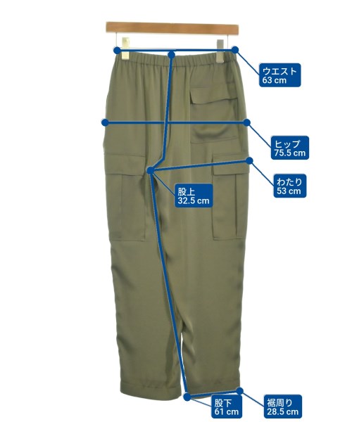 Theory（セオリー）カーゴパンツ カーキ サイズ:S レディース/2200617099277