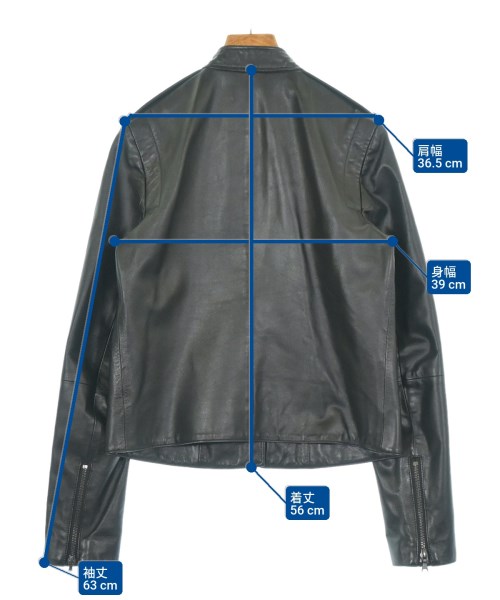 Theory（セオリー）ライダース 黒 サイズ:S レディース/2200619406028