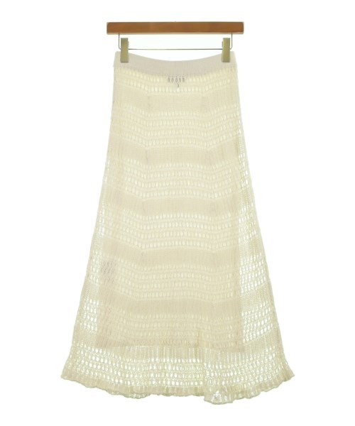 Theory（セオリー）ロング・マキシ丈スカート 白 サイズ:S レディース/2200620470056