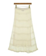 Theory（セオリー）ロング・マキシ丈スカート 白 サイズ:S レディース/2200620470056