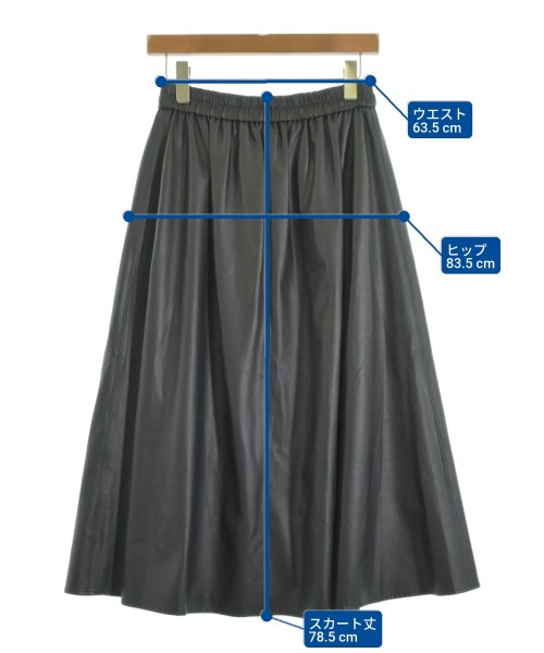 Theory（セオリー）ロング・マキシ丈スカート 黒 サイズ:P(XS位) レディース/2200620470063