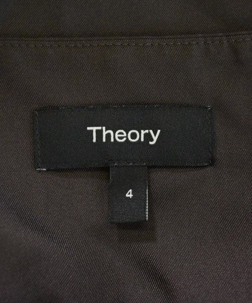 Theory（セオリー）ワンピース 茶 サイズ:4(L位) レディース/2200601484058