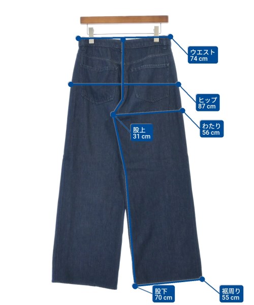 Theory（セオリー）デニムパンツ 紺 サイズ:26(M位) レディース/2200606944021