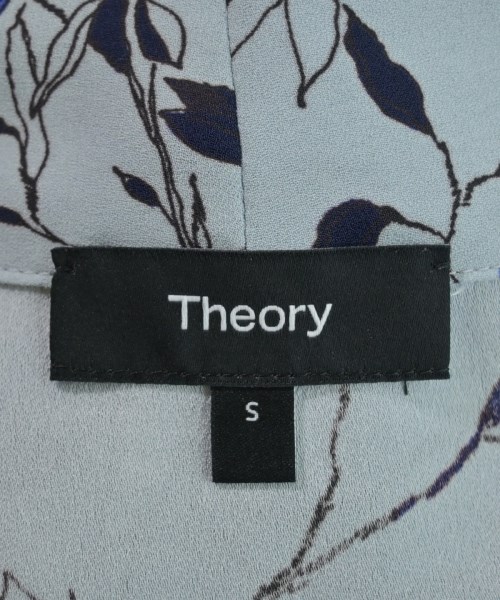 Theory（セオリー）ブラウス 青 サイズ:S レディース/2200603543043