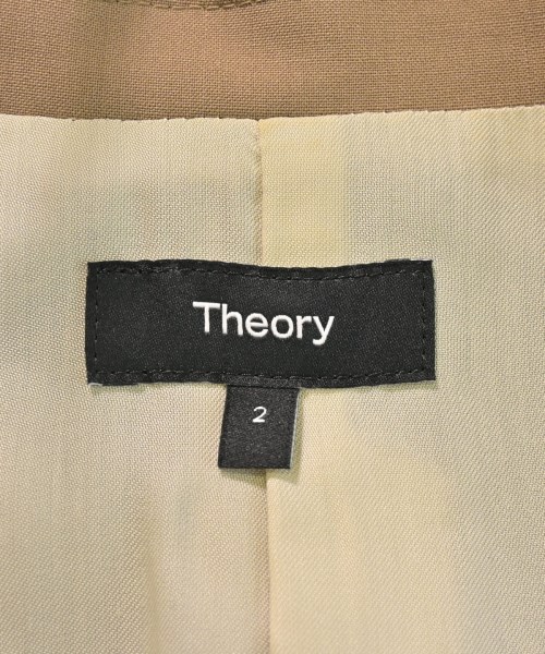 Theory（セオリー）テーラードジャケット 茶 サイズ:2(M位) レディース/2200607171112