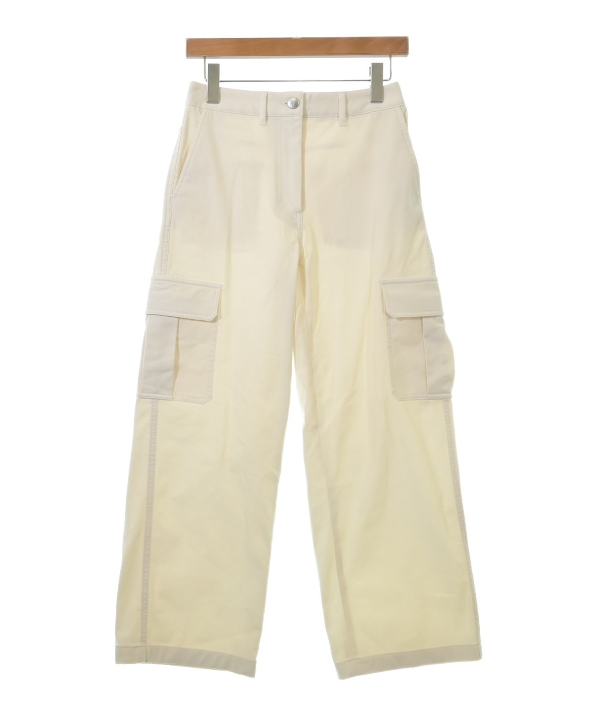 セオリーカーゴパンツ　2 美品 Theory（セオリー）カーゴパンツ 白 サイズ:0(S位) レディース
